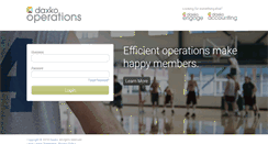 Desktop Screenshot of operations.daxko.com